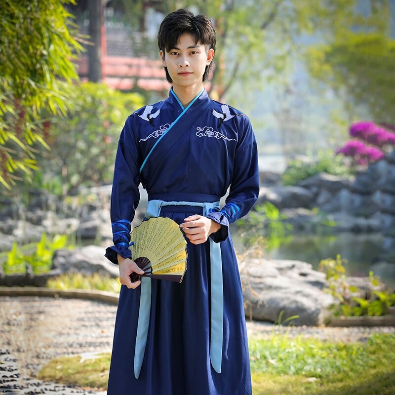 Simone Laine Hanfu for Men in Large Sizes, Scholar-Style Ancient Costume for Women, Chinese-Style Martial Arts Student Uniform, Ancient Style Clothing, Nobleman Hanfu Simone Laine Hanfu for Men in Large Sizes, Scholar-Style Ancient Costume for Women, Chinese-Style Martial Arts Student Uniform, Ancient Style Clothing, Nobleman Hanfu