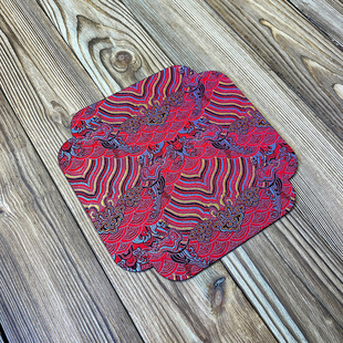 Tea Coaster Insulation Pad Cloth Coaster Tea Mat Zen Mat Dining Table Mat Kung Fu Tea Ceremony Accessories Stain-Resistant