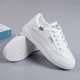 2025 Explosions Spring and Autumn Lightweight White Shoes Leather Surface Increased Soft Sole Women's Breathable Thick Sole Sports Casual Shoes for Women