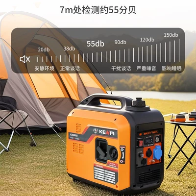 Portable 3Kw 5Kw Small Avtomobil generatorları