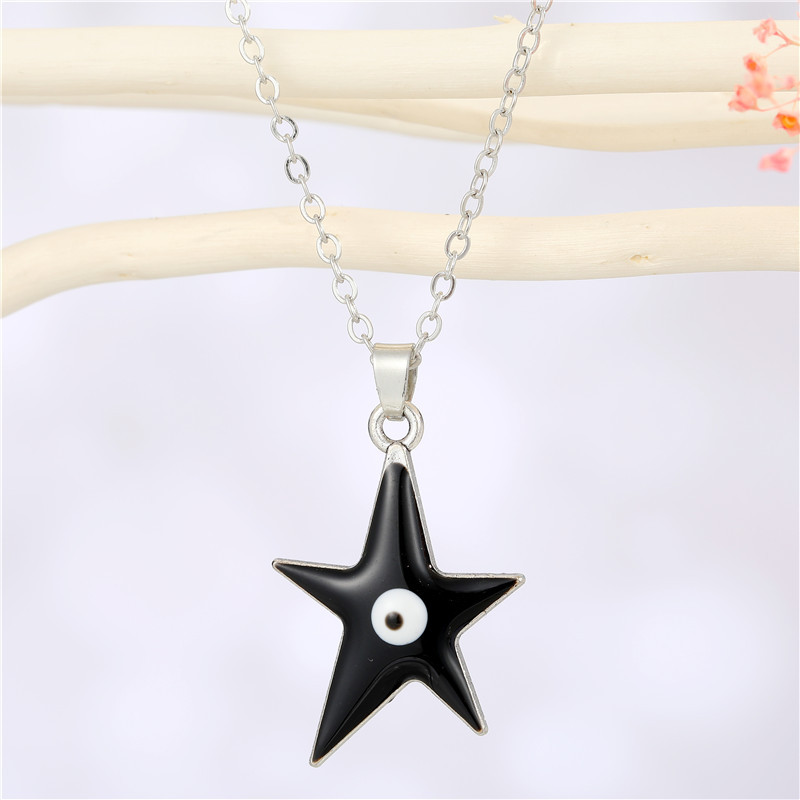 Wholesale Jewelry Fashion Eye Alloy Pendant Necklace display picture 6