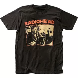 Ретро футболка Radiohead модная хлопковая мужская футболка с коротким рукавом рок-группа camisetas мужская 9576