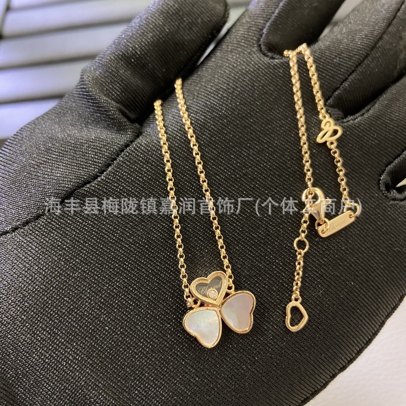 肖家红玛瑙爱心贝母肖邦项链高版孔雀绿简约手链系列套装跨境饰品|undefined