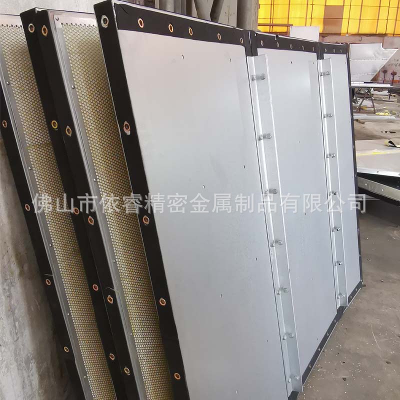 镀锌板铝板加工 激光割数冲折弯焊接喷涂加工 建筑结构件钣金加工