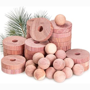 Red Cedar Wooden Ball 35mm Fragrant Wooden Ball Shoe Cabinet Deodorant Round Ball Cloakroom Cedar Wooden Ball Natural Wooden Fragrant Cedar Round