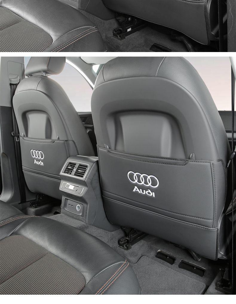 Suitable for Audi Q5L/Q3/Q7Q8/A3A3L/A4LA6L seat anti-kick pads, rear seat anti-kick pads for the car interior