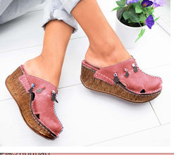 2021 new thick -bottomed loose cake women's shoes 43 yards