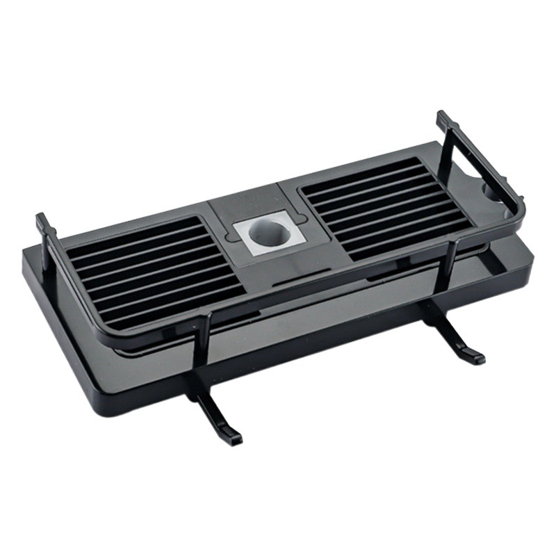 Punch-libre ducha rack caja de almacenamiento de baño Barra de ducha bandeja de elevación PISTOLA DE PULVERIZACIÓN soporte con barra de almacenamiento de gancho