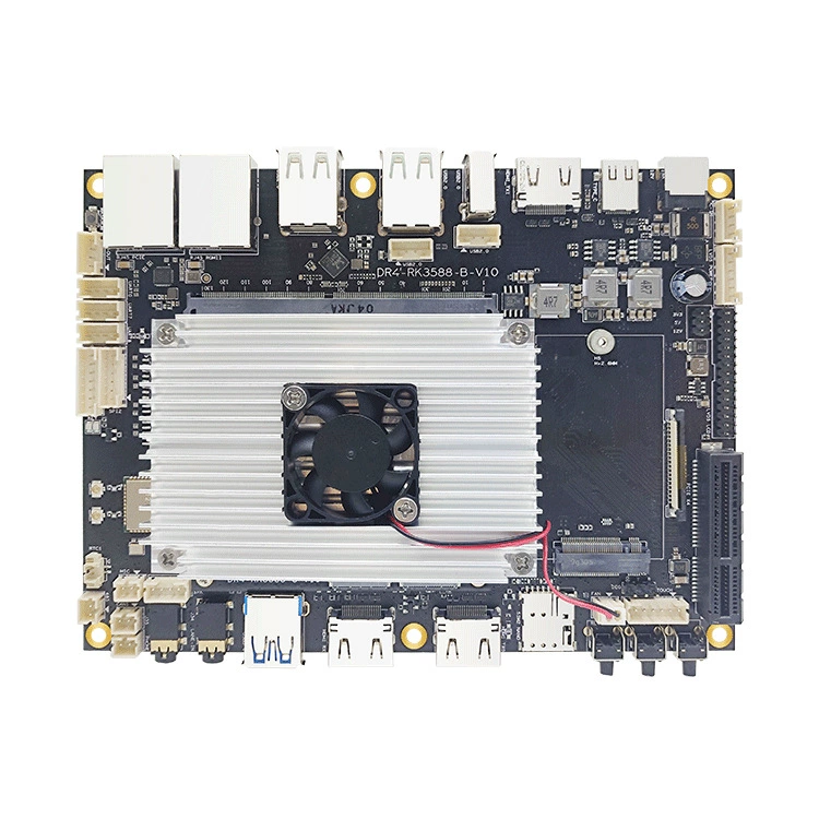 Плата разработки Rockchip RK3588, базовая плата RK3588, восьмиядерный Rockchip, 8K Rongpin DR4-RK3588