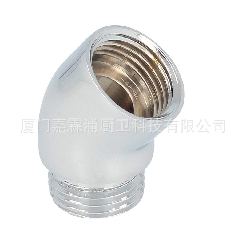 Ducha rociadora superior de Amazon 30 ° adaptador ducha de cobre 150 ° codo fijo G1/2 Interfaz Universal