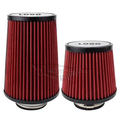 76mm Universal Diameter Mushroom Head Air Filter for Car Modification, High Flow Intake Mushroom Head Air Cleaner 3inch