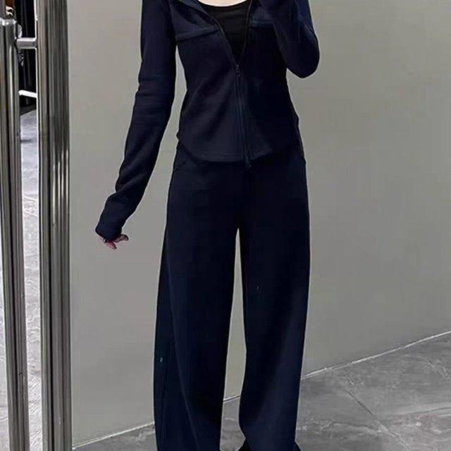 2025春季休闲减龄运动装套装女小个子洋气早春出游衣服高级感女装|undefined