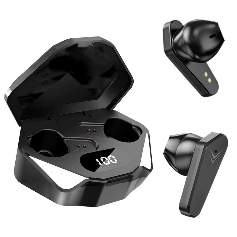 Spot X15 Lanxun 5656T2 э-спорт игровой Bluetooth наушники 5.3 сверхдолгая батарея, низкая задержка, цифровой дисплей высокого разрешения