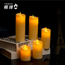 led电子蜡烛 流泪摇摆l蜡烛灯 舞台表演出道具批发 婚宴仿真蜡烛