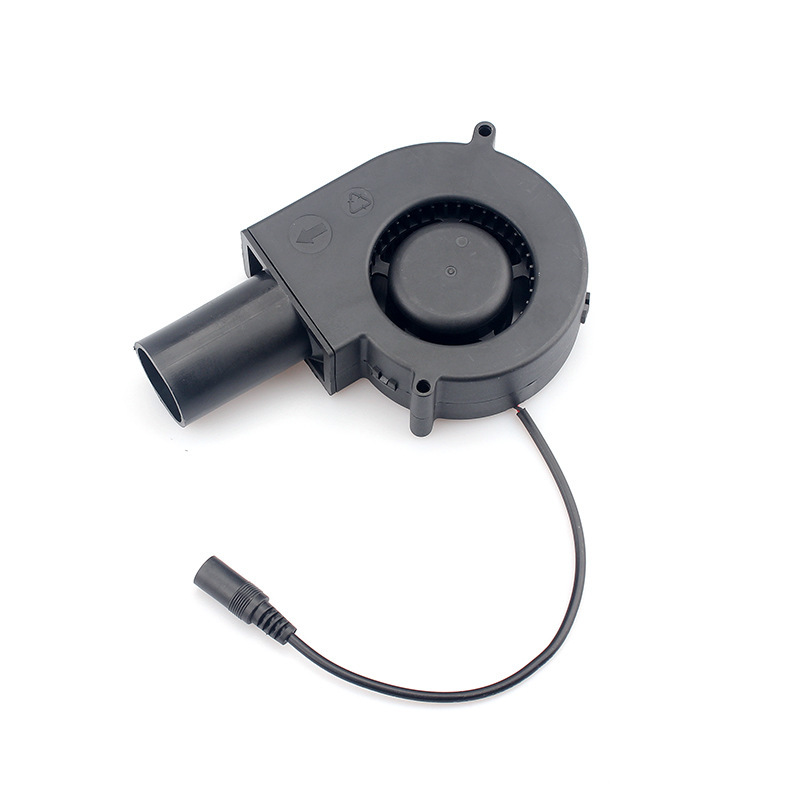 Transfronterizo 9733 turbo-soplador con fuente de alimentación reguladora de velocidad modelo de gas de parrilla de leña residual ventilador de horno de aceite resistente a alta temperatura