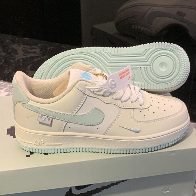 Milk-Colored Sea Salt Blue High-Value Stylish Casual Sneakers for Men and Women, Trendy Couple Shoes from Putian