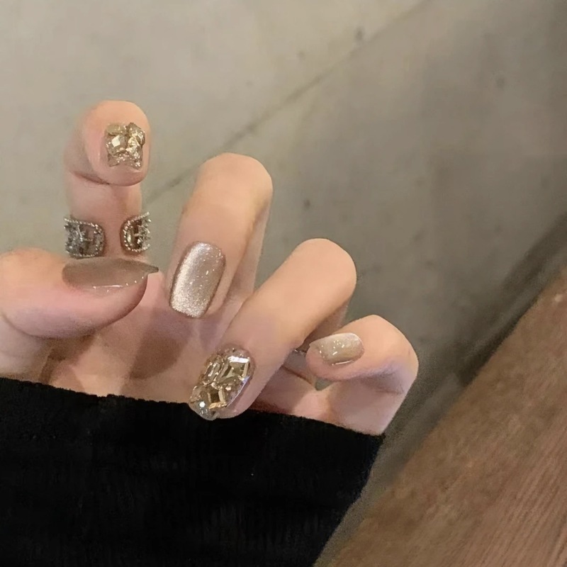 秋冬款手工穿戴甲合集美甲成品假指甲贴片可拆卸重复使用甲片批发|undefined