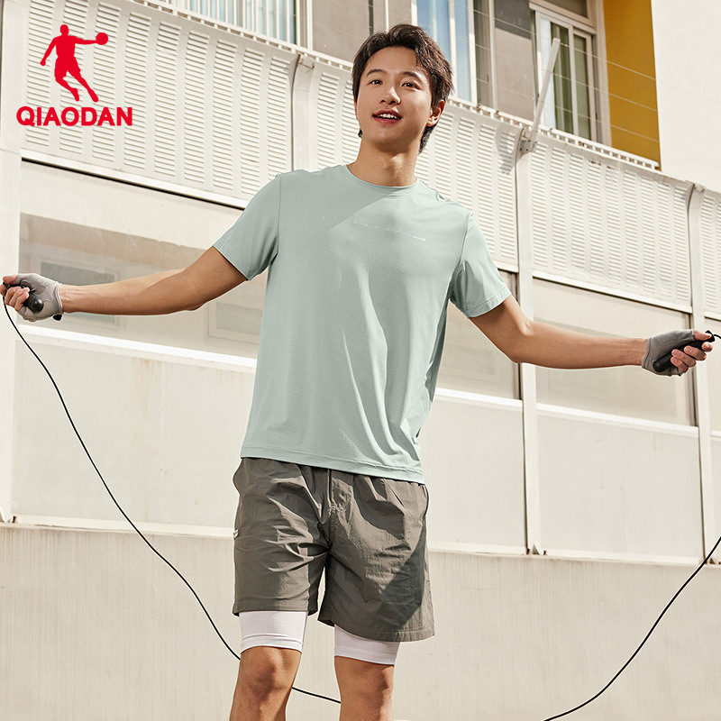 Jordan Ice Short-sleeved T-shirt Men's 2025 Summer New Style Shopping Mall Comfortable Cool Sensory Founder Top