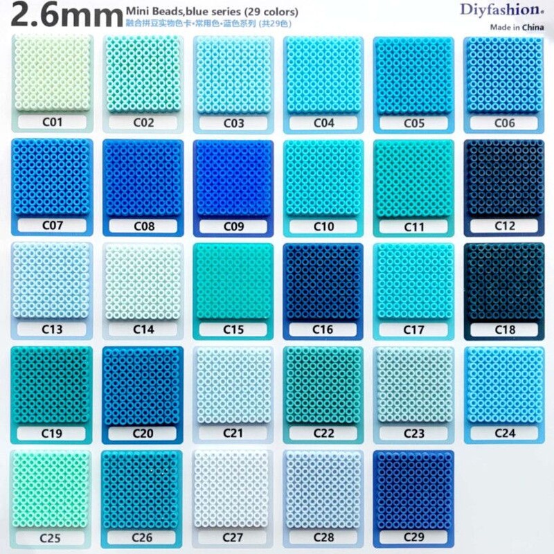 Factory direct sale 2.6mm bead refill pack C series 29 colors full color series bead refill pack wholesale for DIY crafts Factory direct sale 2.6mm bead refill pack C series 29 colors full color series bead refill pack wholesale for DIY crafts