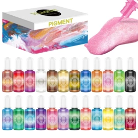 色精;硬化胶;珠光粉