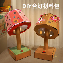 台灯diy材料包创意手工废物利用科技制作发明幼儿园亲子活动暖场