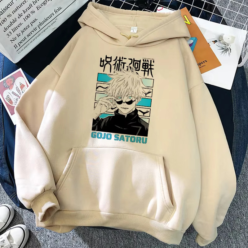 Long-Term Supply of Streetwear 90S Hoodies, Japanese Anime and Manga Jujutsu Kaisen Hoodies, Cartoon Sweatshirts