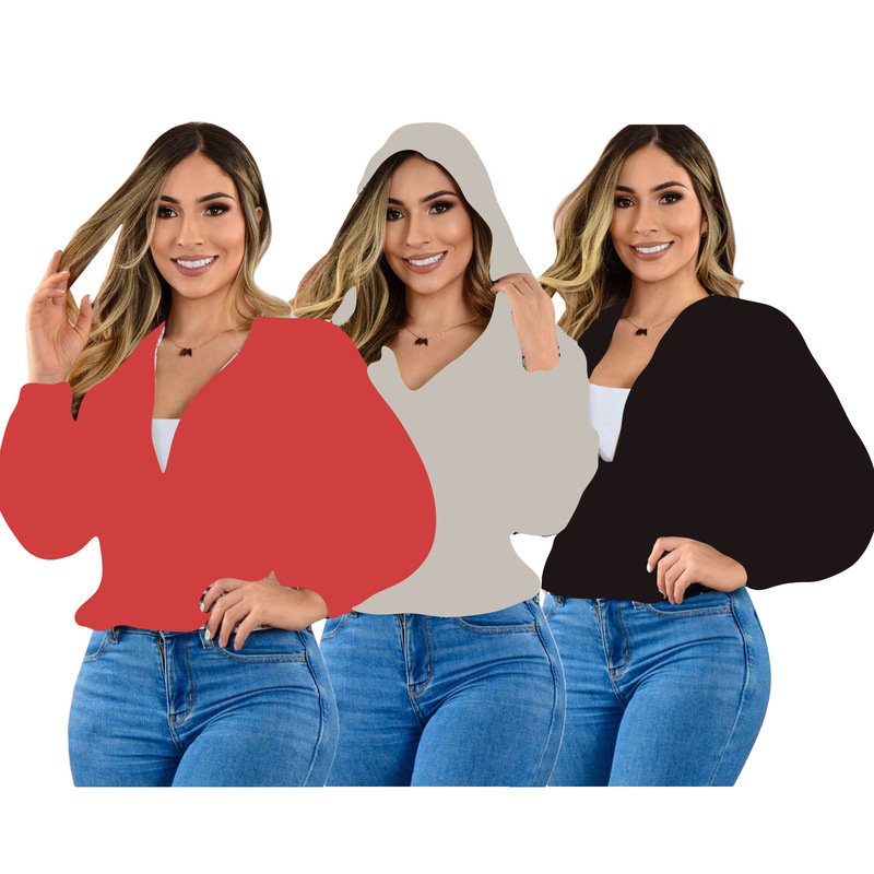 Q6170 Spring/Summer Women's Hooded Loose Waist-Cinching Jacket Trendy Sun-Protective Casual Windbreaker 3 Colors in Stock Q6170 Spring/Summer Women's Hooded Loose Waist-Cinching Jacket Trendy Sun-Protective Casual Windbreaker 3 Colors in Stock