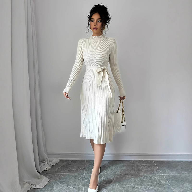 2025 Amazon European and American Cross-Border E-Commerce New Knitted Long Skirt with Straps and Slim Fit Sweater Dress 2025 Amazon European and American Cross-Border E-Commerce New Knitted Long Skirt with Straps and Slim Fit Sweater Dress