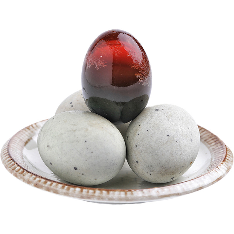 30 pieces whole box free shipping preserved eggs semi-runny eggs 50-80g large preserved eggs free-range duck eggs
