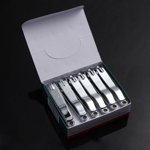 Nail clipper wholesale large size strong man stainless steel nail clipper with nail file tool set