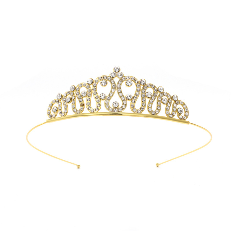Diadema con Corona de Princesa Infantil de Metal Galvanizado para Cumpleaños y Fiestas image 60