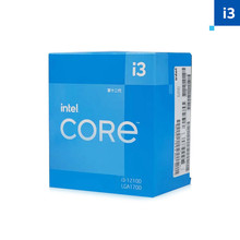 12代酷睿i3-12100盒装CPU台式电脑处理器四核八线程12M三级缓存