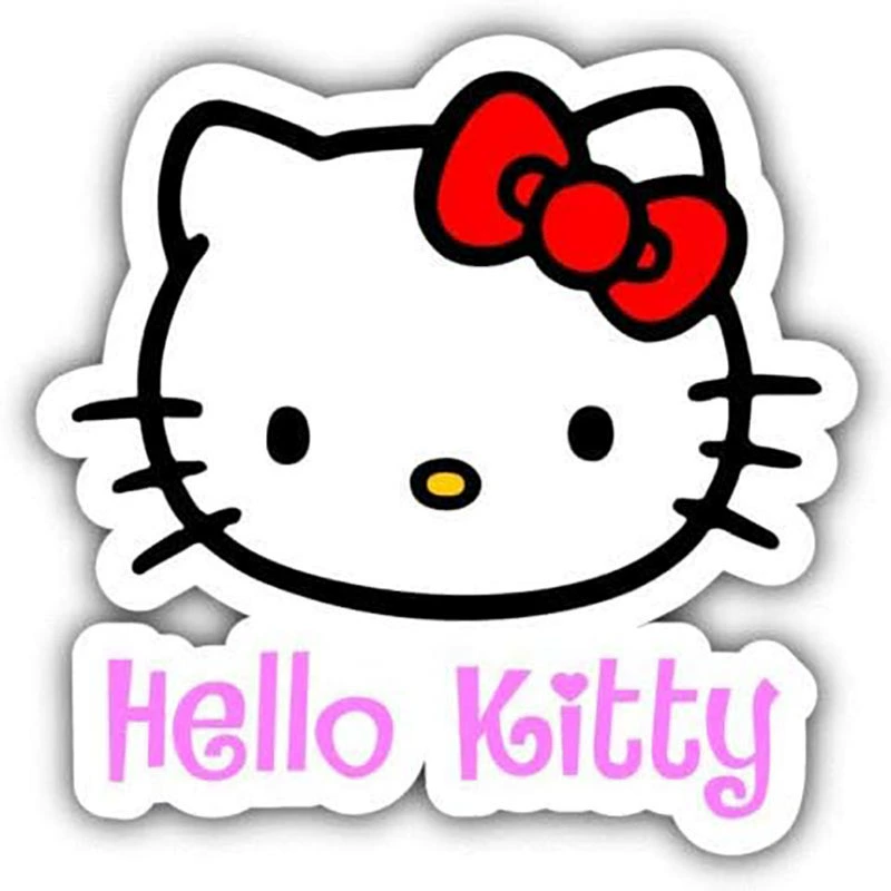 (Кросс‑бордерная торговля), hello kitty, cartoon sticker, ноутбук, чемодан PVC, 3D, печать, DIY