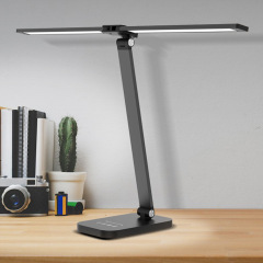 メーカー直販クロスボーダーledダブルヘッドの目保護電気スタンドは事務ピアノの明かりを読むことを学びます。