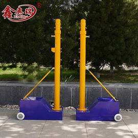 球柱、球架;羽毛球网;田径用品