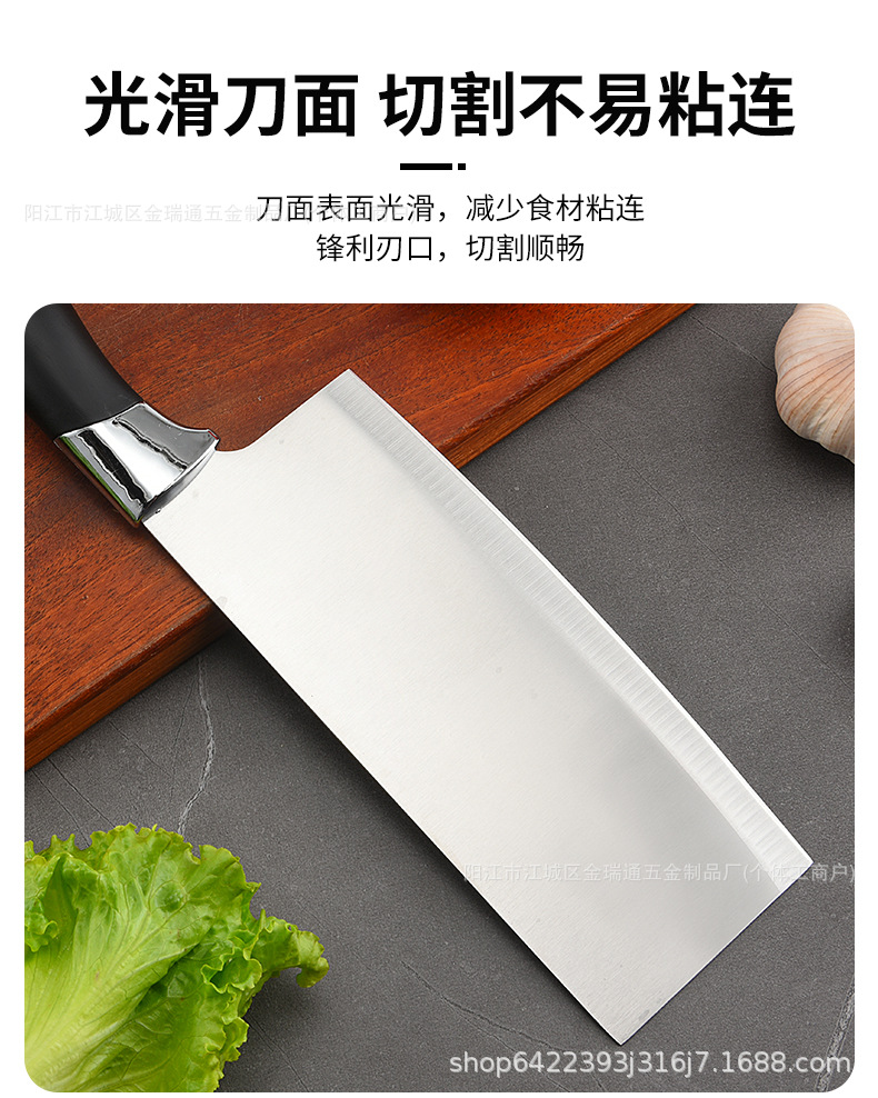 New Foreign Trade Stainless Steel Knife Set Vegetable Knife Peeler Fruit Knife Combination Set with Suction Card Gift Knife Set