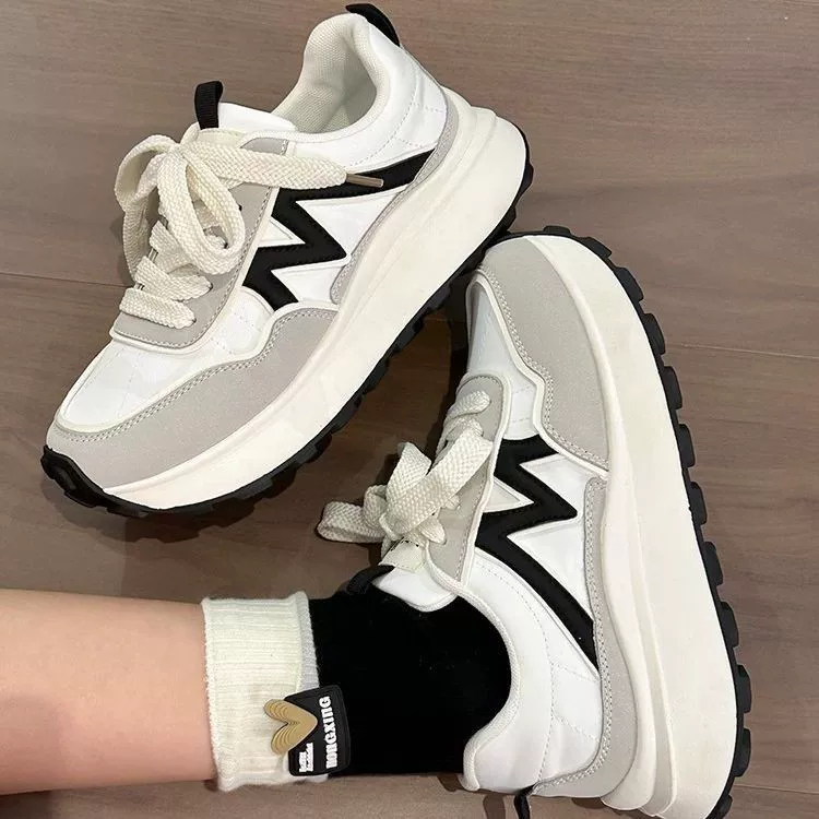 Tide, sports shoes, demi-season universal footwear for leisure, western style, trend of season