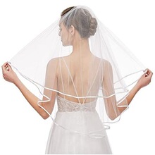 G 11172 Bride to Be Party Veil ˫������ͷɴ �羳����