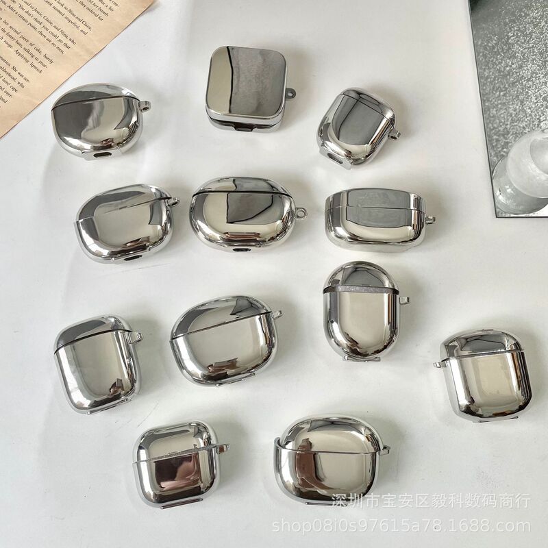 For SONY WF-1000XM4 Bluetooth SONY headset electroplated protective cover LinkBuds transparent tpu soft case