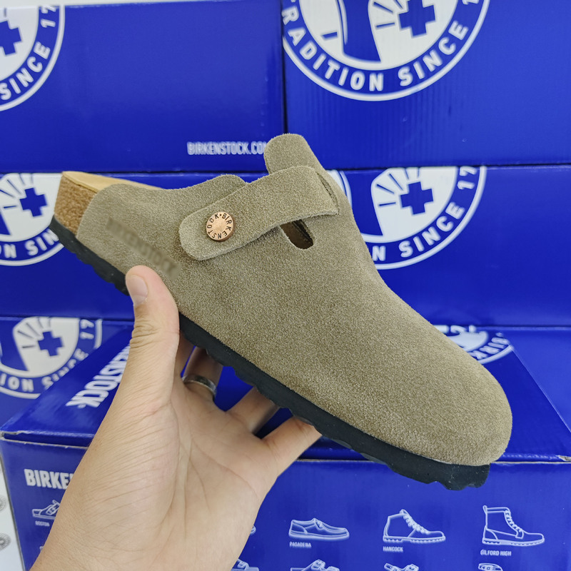 In-Stock 35-46Bk Cowhide Birkenstock Shoes Unisex Cork Casual Outdoor Wear 2026 Summer New Style Closed-Toe Slippers In-Stock 35-46Bk Cowhide Birkenstock Shoes Unisex Cork Casual Outdoor Wear 2026 Summer New Style Closed-Toe Slippers