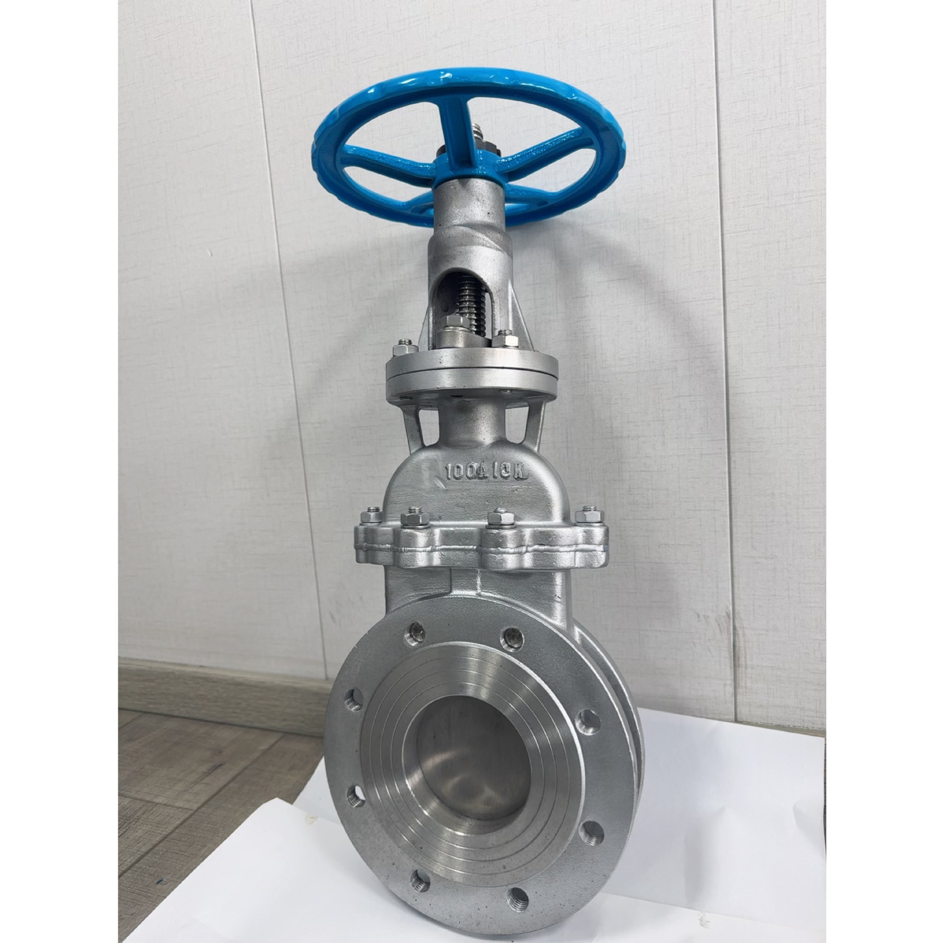 德力克日标10K 100A刀闸阀 不锈钢暗杆刀闸阀 带盖刀闸阀型号Z73