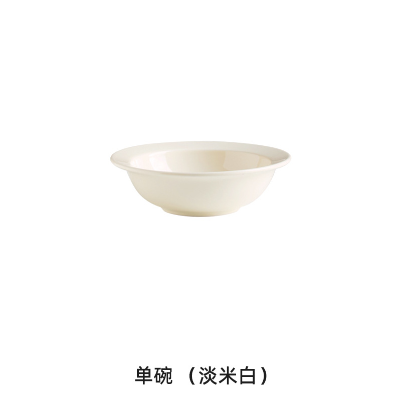 En stock al por mayor de cerámica merienda fruta yogur cereal helado tazón ensalada postre tazón salón Mesa café entrada almacenamiento