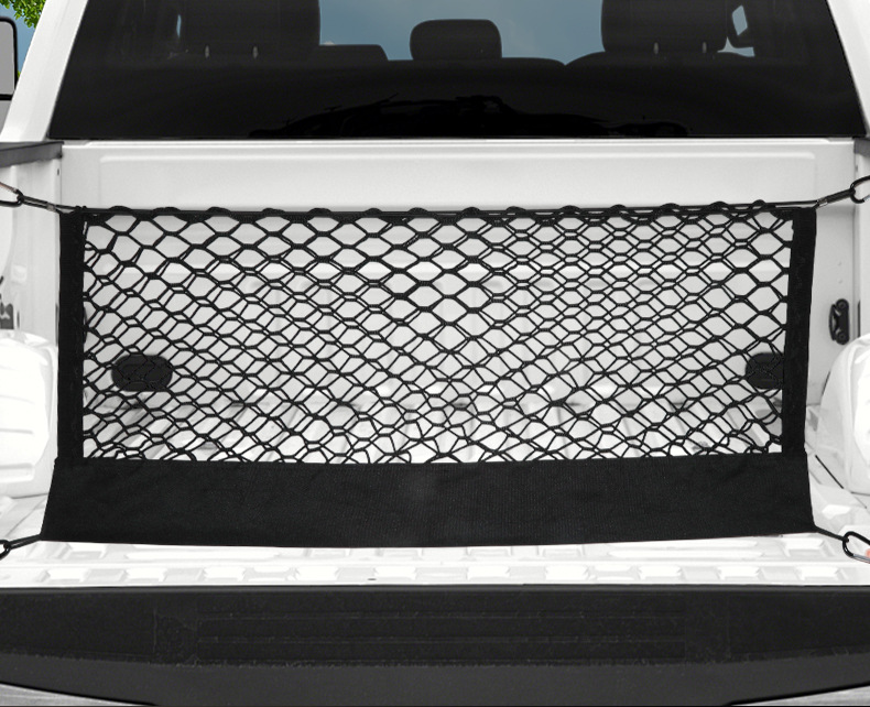 Manufacturer's New Product: Universal Car Trunk Storage Net, Storage and Organizing Net for Car Trunk, Luggage Barrier Net