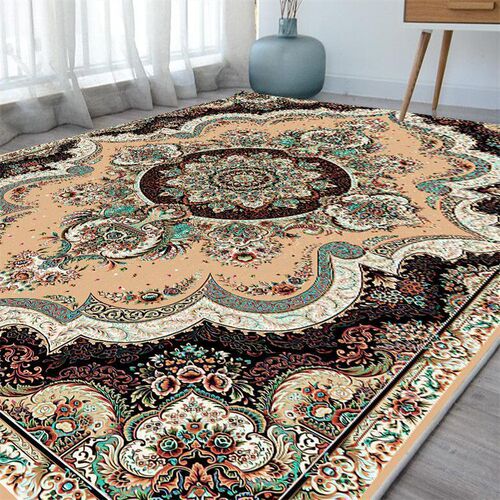 Turkish home bedroom bed rug living room carpet closet mat room mat living room coffee table mat
