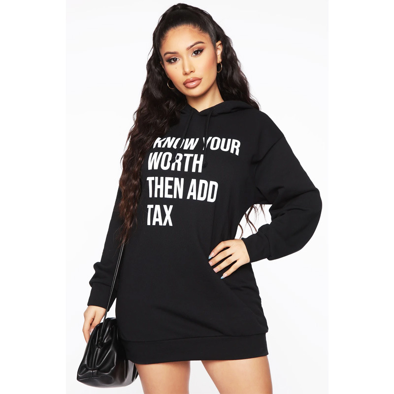 Letter Print Single Cotton Fresh Sweet Fashion Casual Street Sweatshirt - Hoodies & Sweatshirts - Uniqistic.com