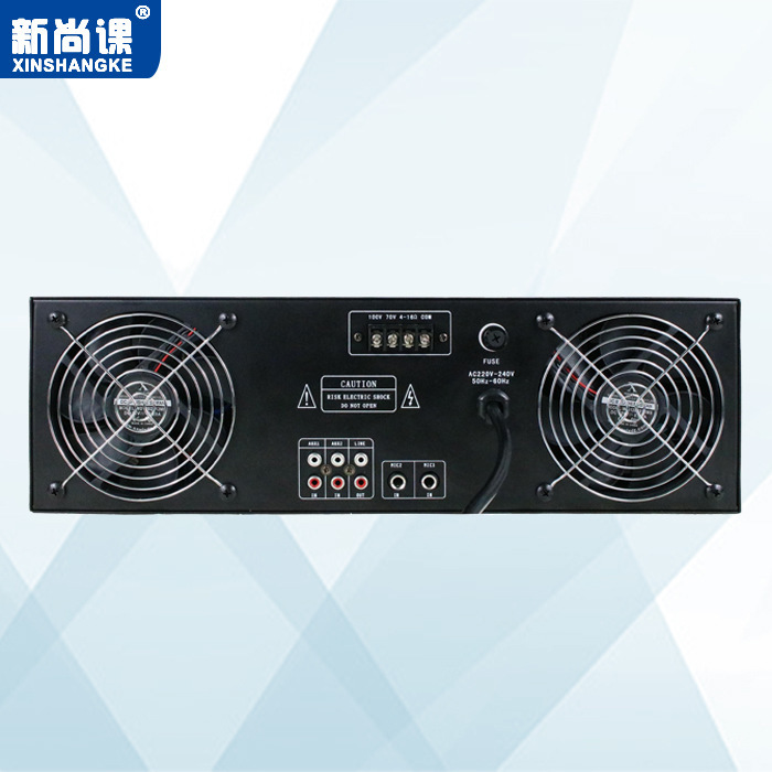 Máquina de ingeniería sin envío amplificador de potencia de voltaje fijo amplificador de potencia de alta potencia de radiodifusión pública de fondo de música de radiodifusión contra incendios