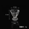 3cm diameter straight sundae cup