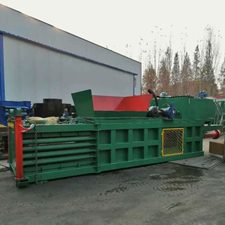卧式废纸箱液压打包机厂家编织袋易拉罐塑料瓶压包机 废纸打包机