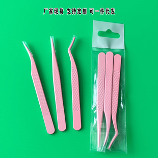 Manufacturer of Eyelash Extension Tweezers, Special Gold Feather False Eyelash Tools for Eyelash Technicians, Eyelash Tools