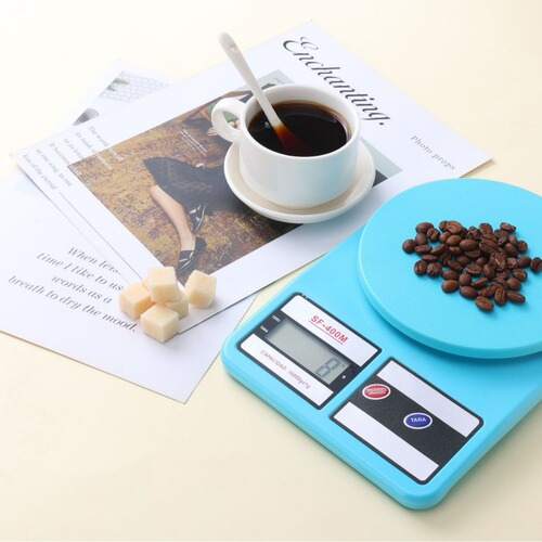 Cross-border shipping color SF400 kitchen scale 10kg electronic scale household accurate weight small baked food scale